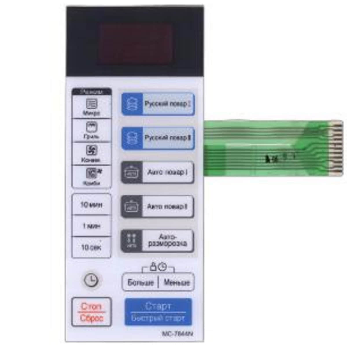 картинка LG 3506W1A720A Сенсорная панель управления СВЧ MC-7844N белая от магазина Интерком-НН