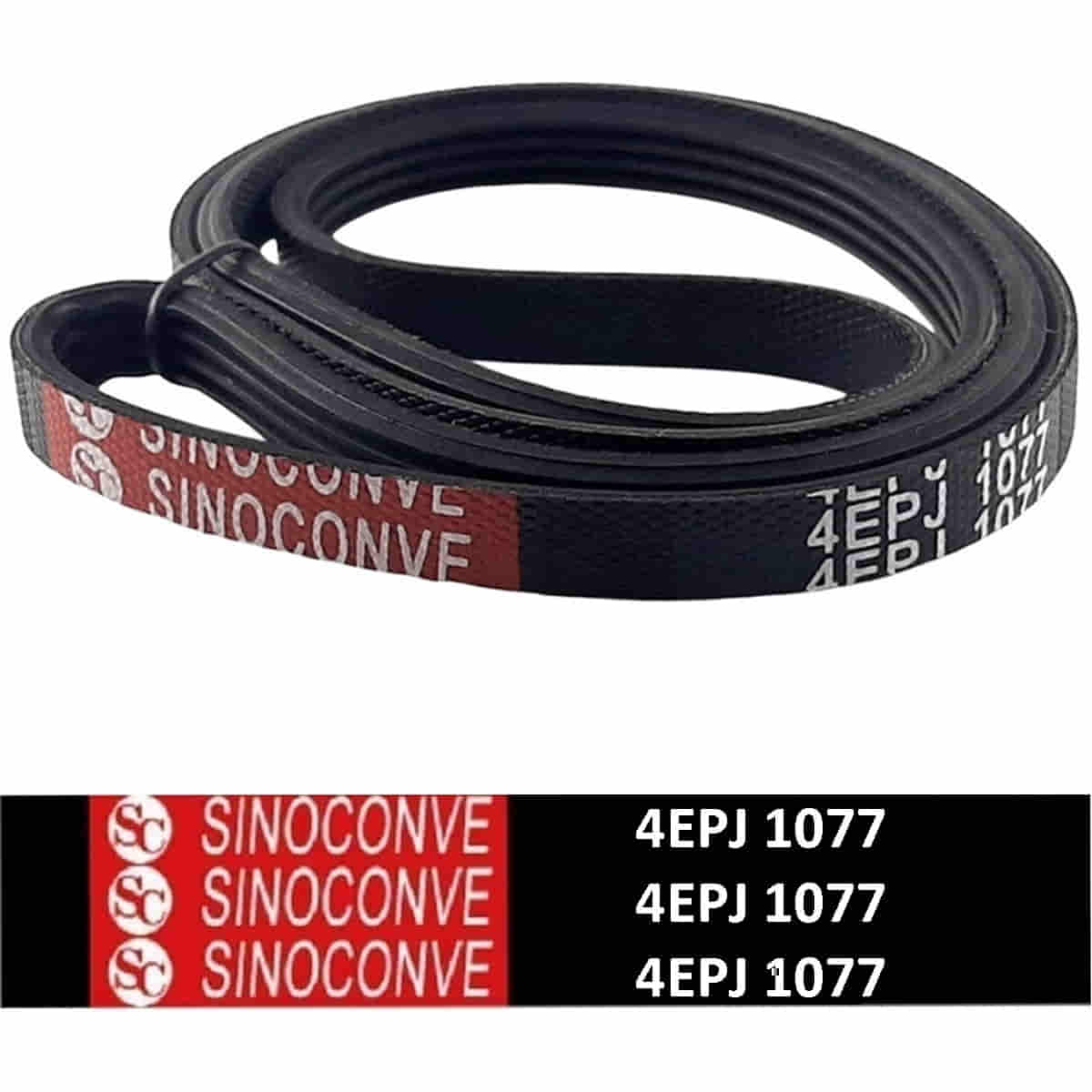 картинка Sinoconve 4EPJ1077 J4 ремень поликлиновый приводной для стиральной машины AEG, Electrolux, Zanussi от магазина Интерком-НН