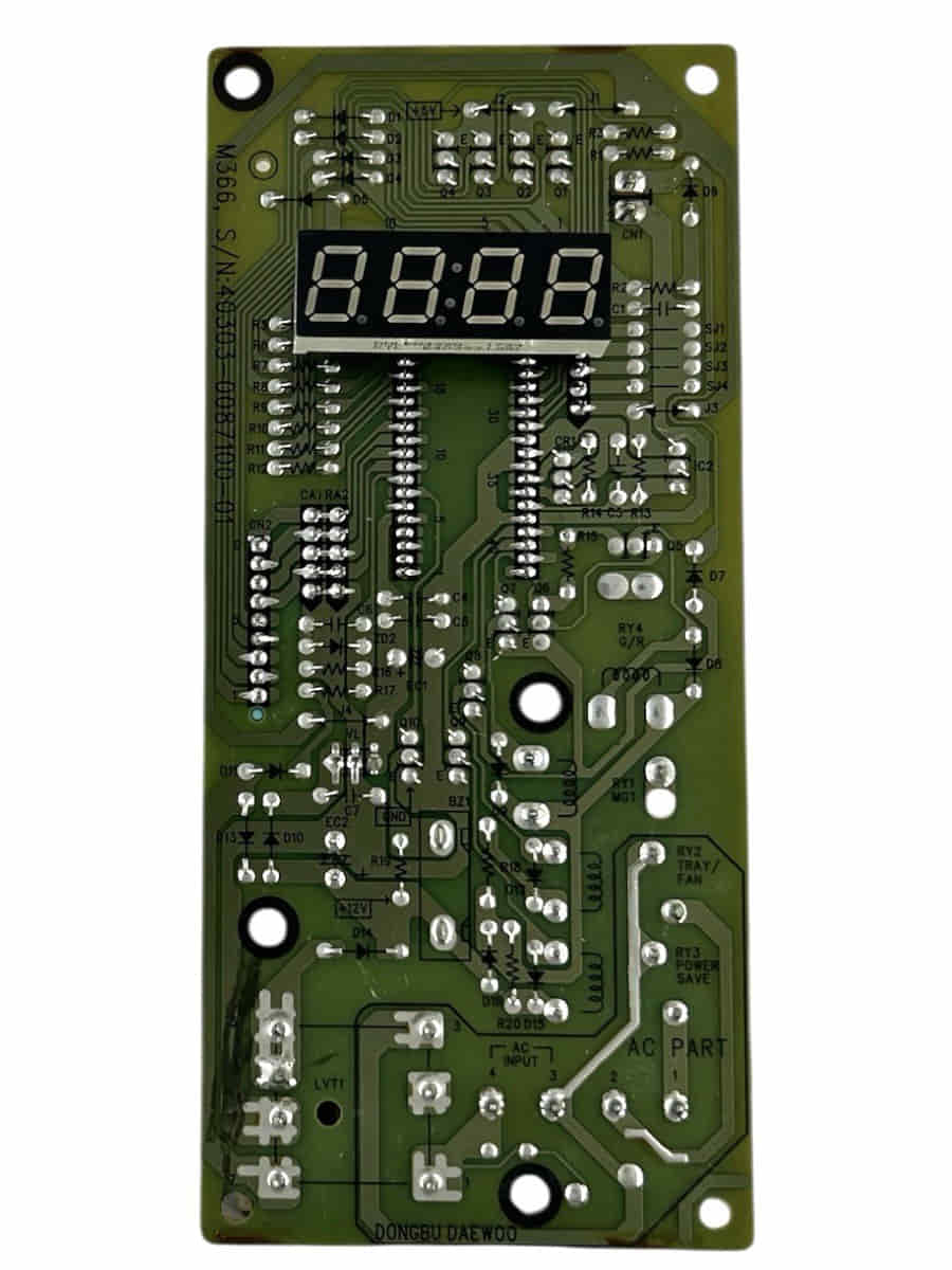 картинка DAEWOO M366/40303-0087100-01 БУ (USED) Плата управления для микроволновой печи KOR-664K от магазина Интерком-НН
