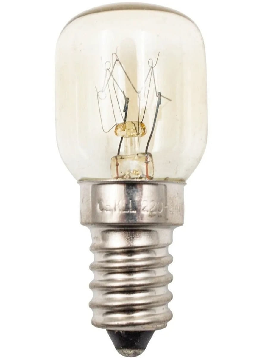 картинка Indesit C00851055 лампочка освещения E14, 15W для холодильника Ariston, Stinol, Whirlpool от магазина Интерком-НН