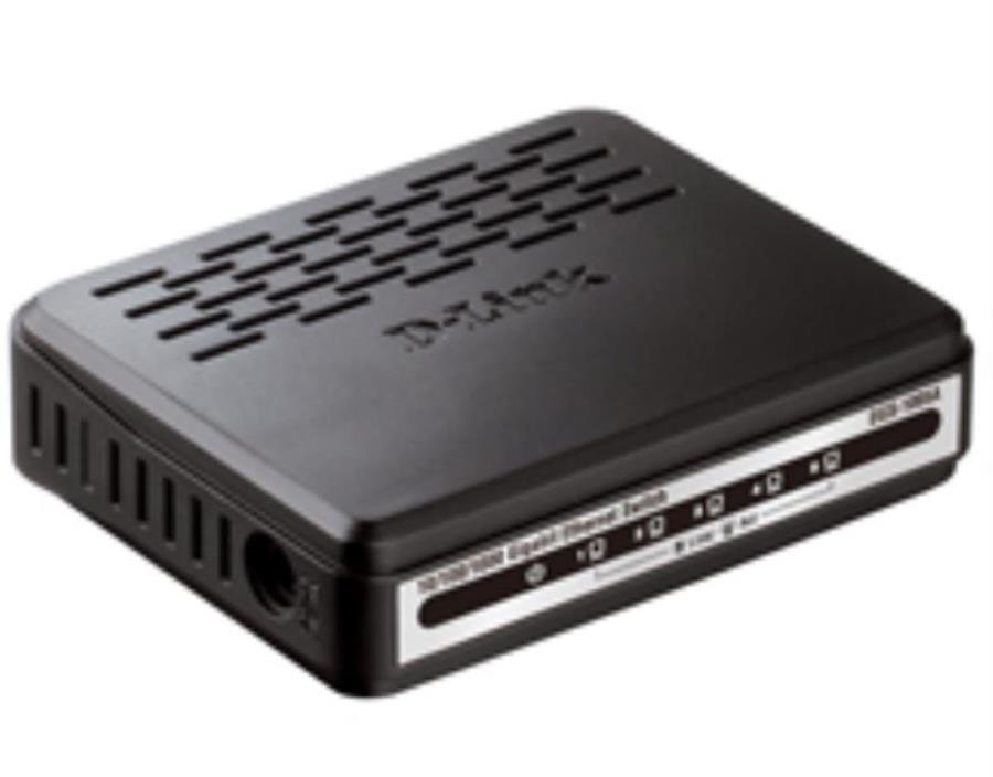 картинка D-Link DGS-1005A Неуправляемый коммутатор с 5 портами 10/100/1000 Base-T и функцией энергосбережения от магазина Интерком-НН