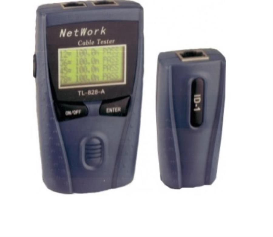 картинка SNR-HT-828-A Многофункциональный кабельный тестер с LCD-экраном  от магазина Интерком-НН