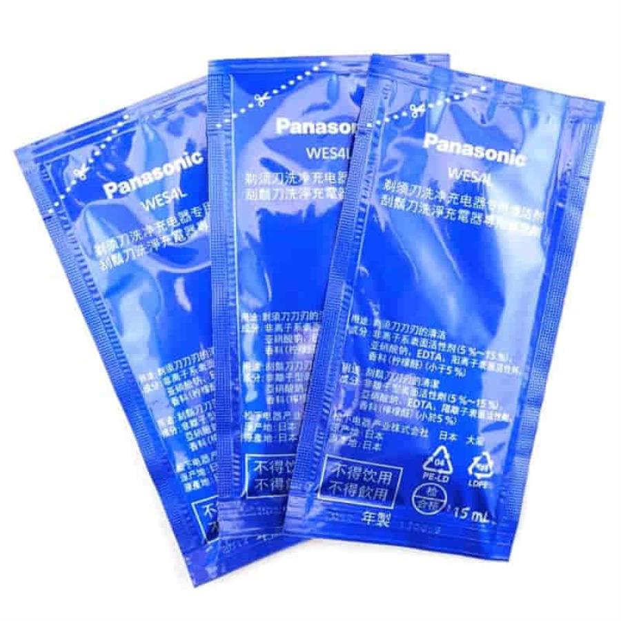 картинка Panasonic WES4L03-803 (WES-4L03) Моющее средство для системы очистки электробритв ES-LV95, LT8, LV9 от магазина Интерком-НН