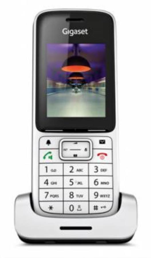 картинка Трубка доп. Dect Gigaset SL450HX RUS серебристый для SL450 от магазина Интерком-НН