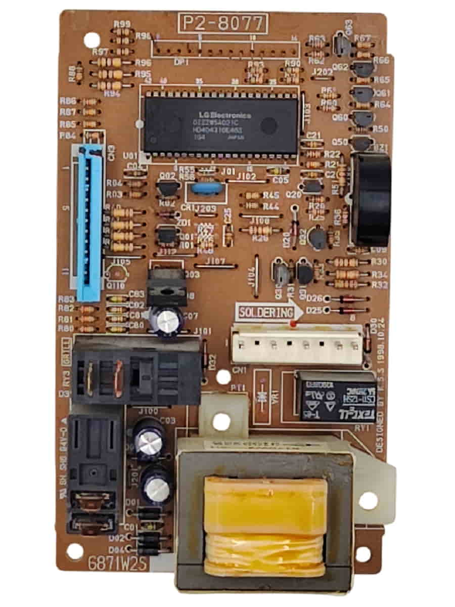 картинка LG 6871W2S077G БУ (USED) Плата управления для микроволновой печи MB-394A от магазина Интерком-НН