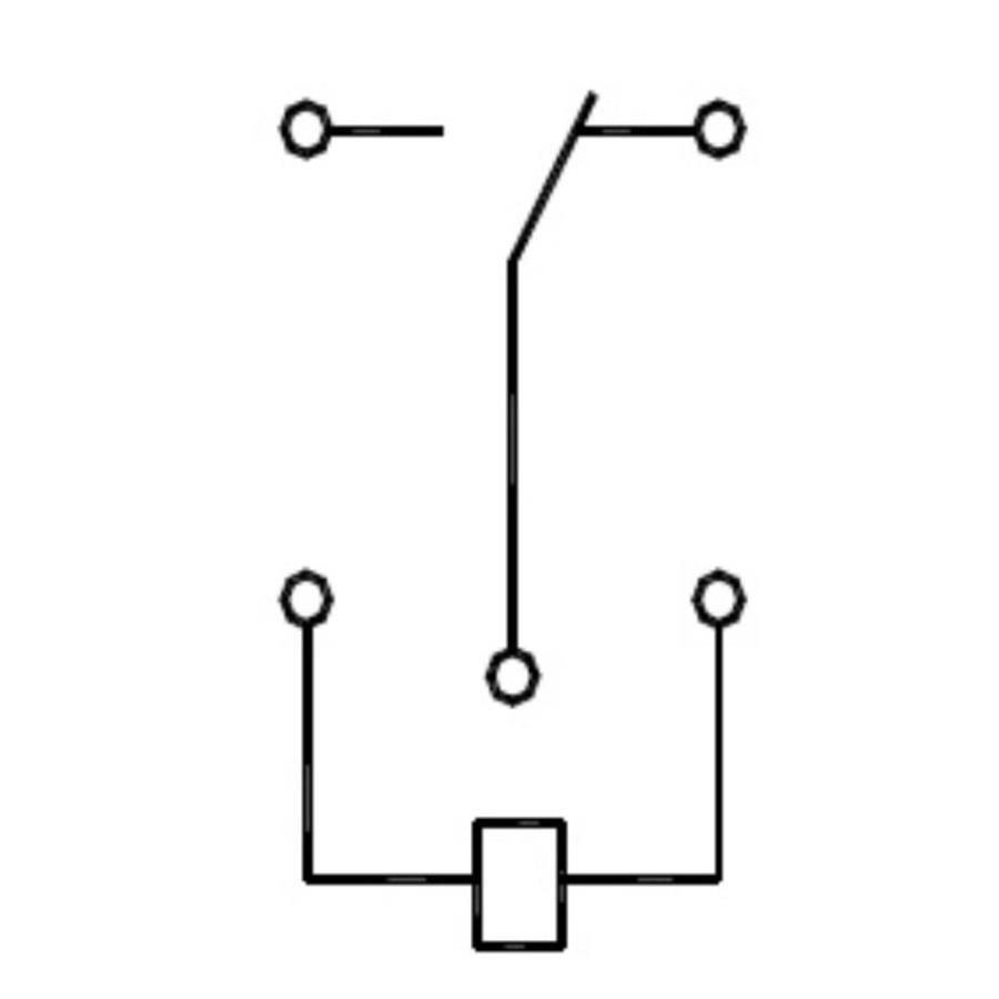 картинка Golden GYA-1C-12D Реле управление 12VDC, контакты 15A 14VDC  от магазина Интерком-НН