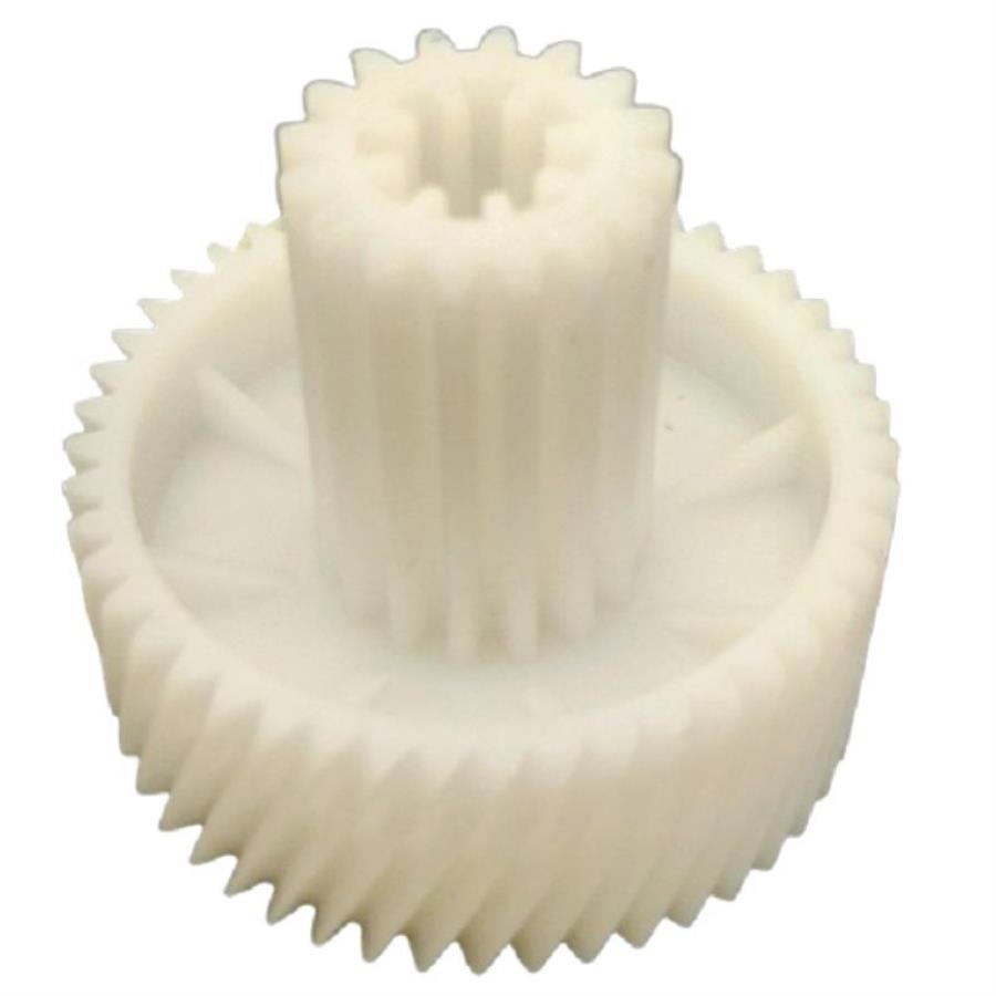 картинка Шестерня малая без втулки для мясорубки Vitek D=52/22, H=46/21, d=13мм 16 прямых и 47 косых зубьев от магазина Интерком-НН