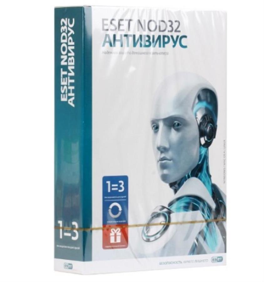 картинка NOD32-ENA-1220 Антивирус + Bonus универсальная лицензия на 1 год на 3ПК или продление на 20 месяцев от магазина Интерком-НН