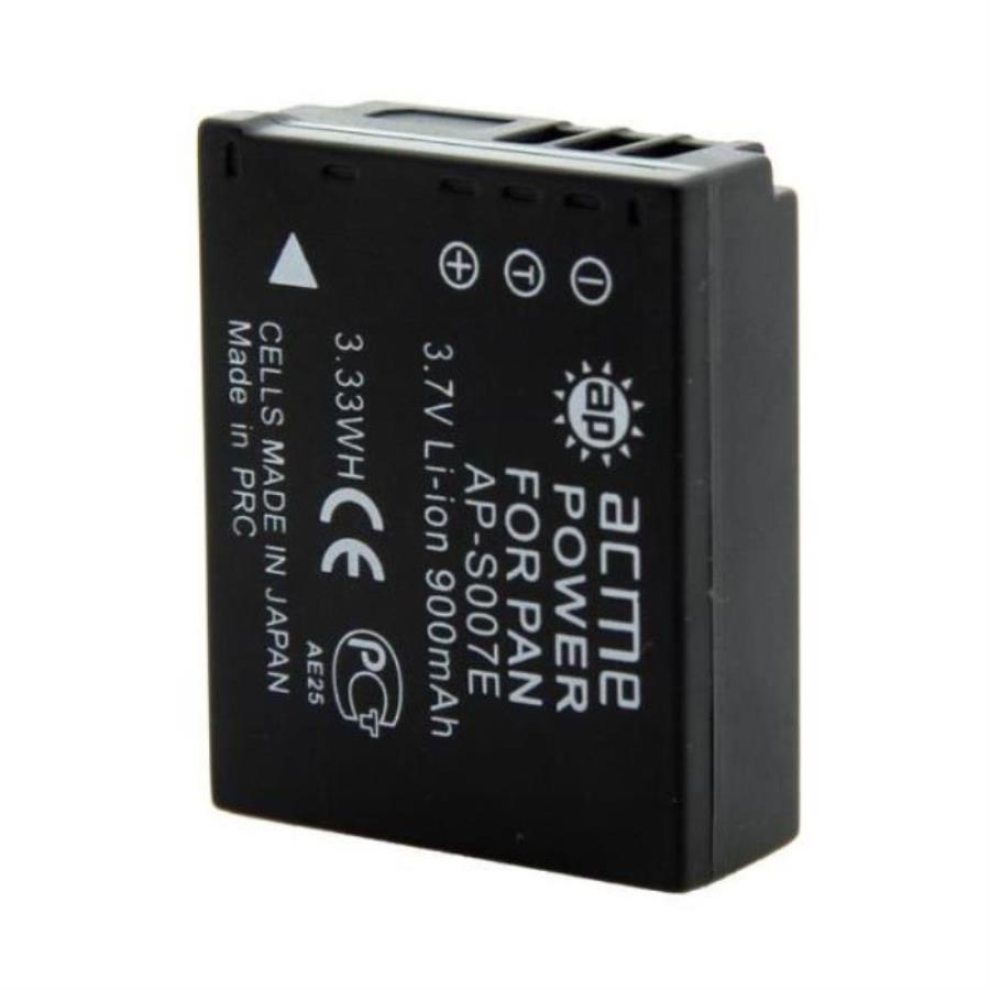 картинка AcmePower AP-S007E Аккумулятор  Li-ion, 3.7 V, 900 mAh для фотокамер Panasonic от магазина Интерком-НН