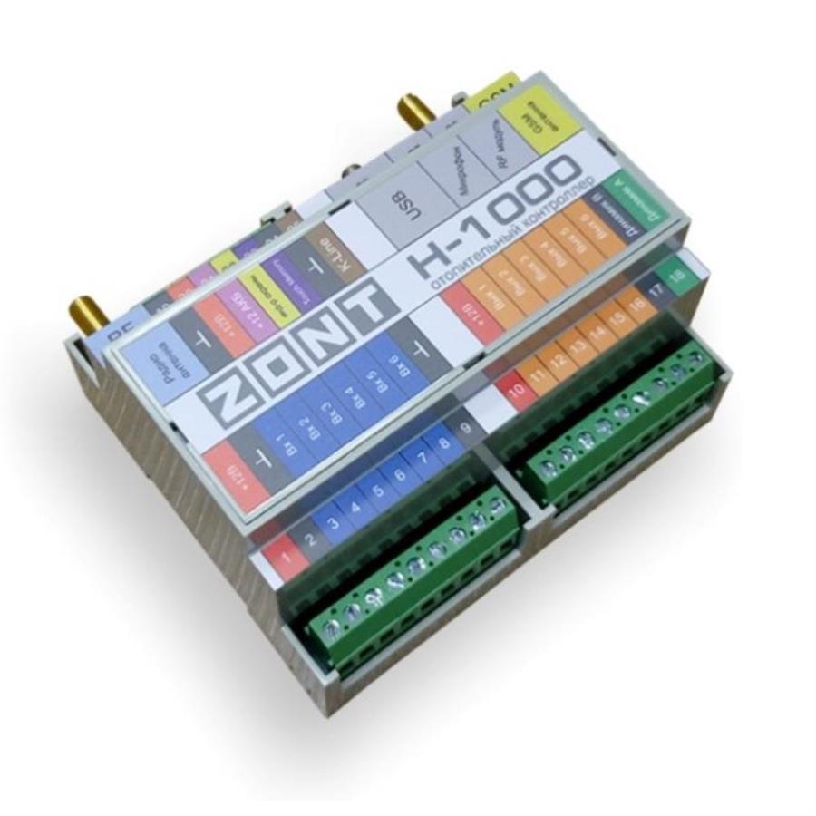 картинка ZONT H-1000 OT GSM-контроллер для контроля и управления отоплением в комплекте с адаптером OpenTherm от магазина Интерком-НН