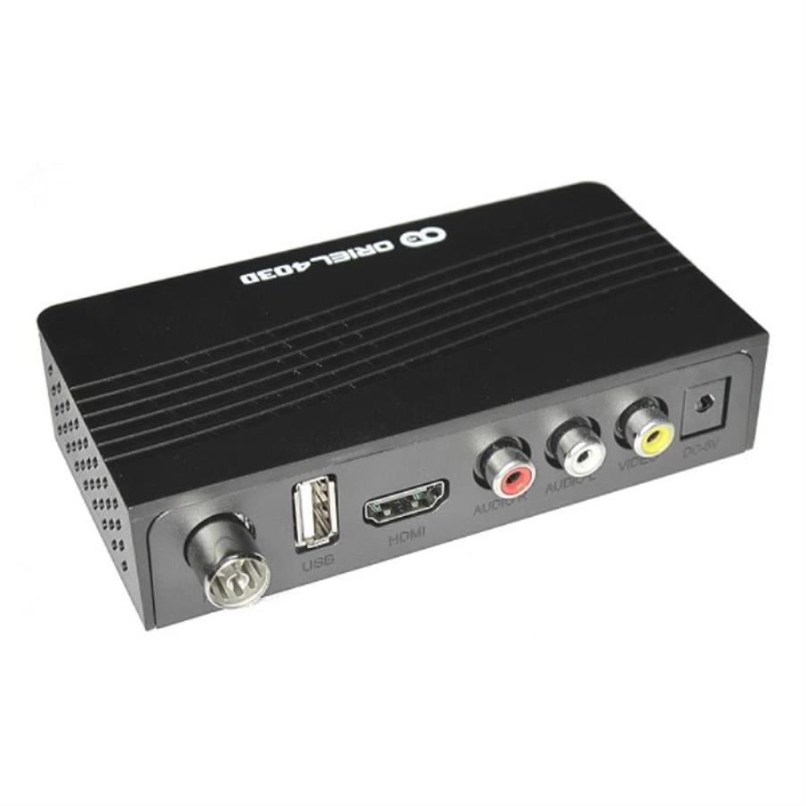 картинка Oriel 403D Ресивер DVB-T2/C приставка для приема цифрового телевизионного сигнала  от магазина Интерком-НН