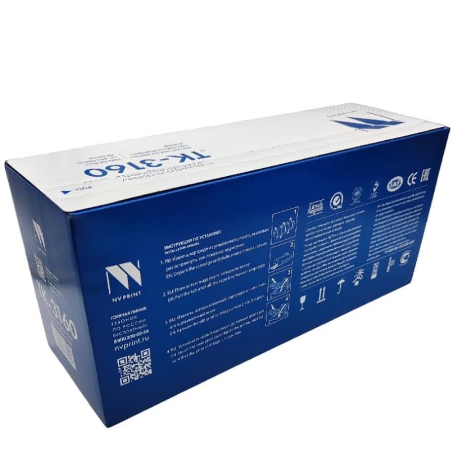 картинка NVP NV-TK-3160 Картридж для принтеров Kyocera Ecosys P3045dn/P3050dn/P3055dn/P3060dn/P3145 от магазина Интерком-НН