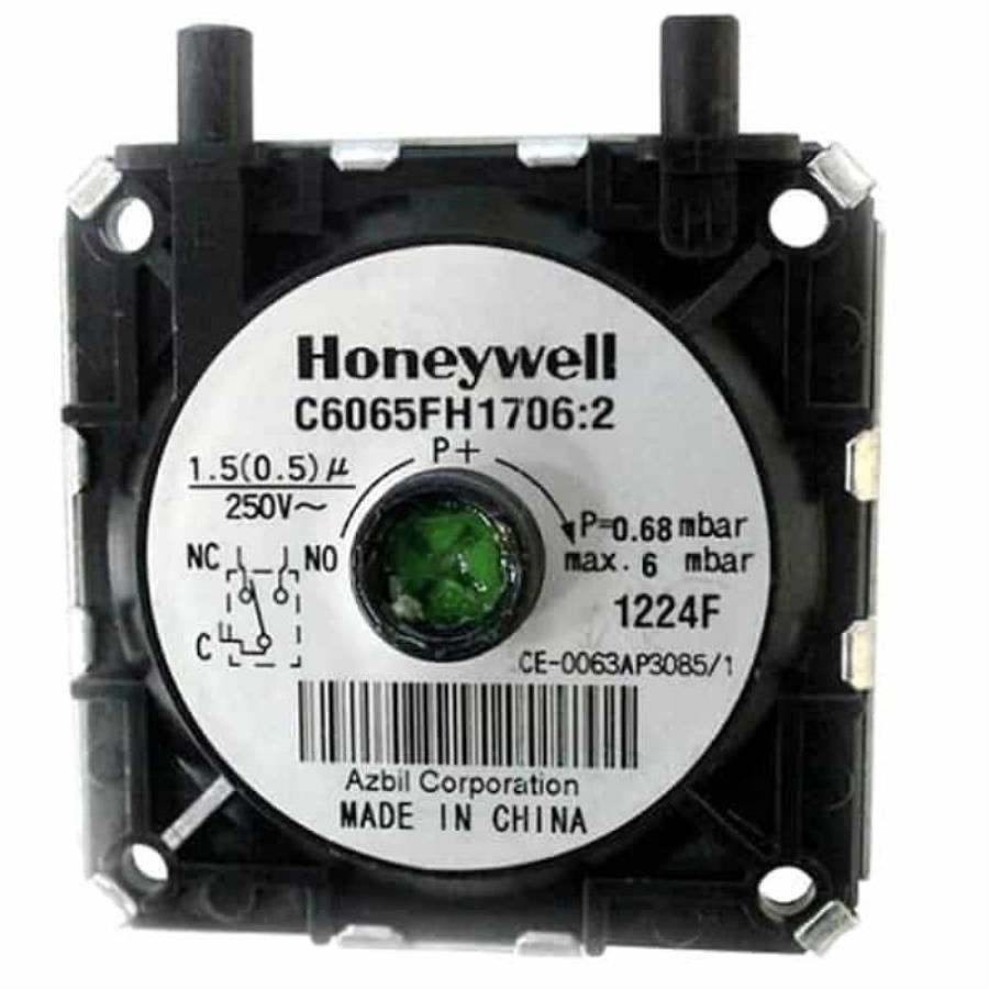картинка Baxi 628610 пневмореле Honeywell (C6065FH1706:2) 0.68mbar для газовых котлов  от магазина Интерком-НН