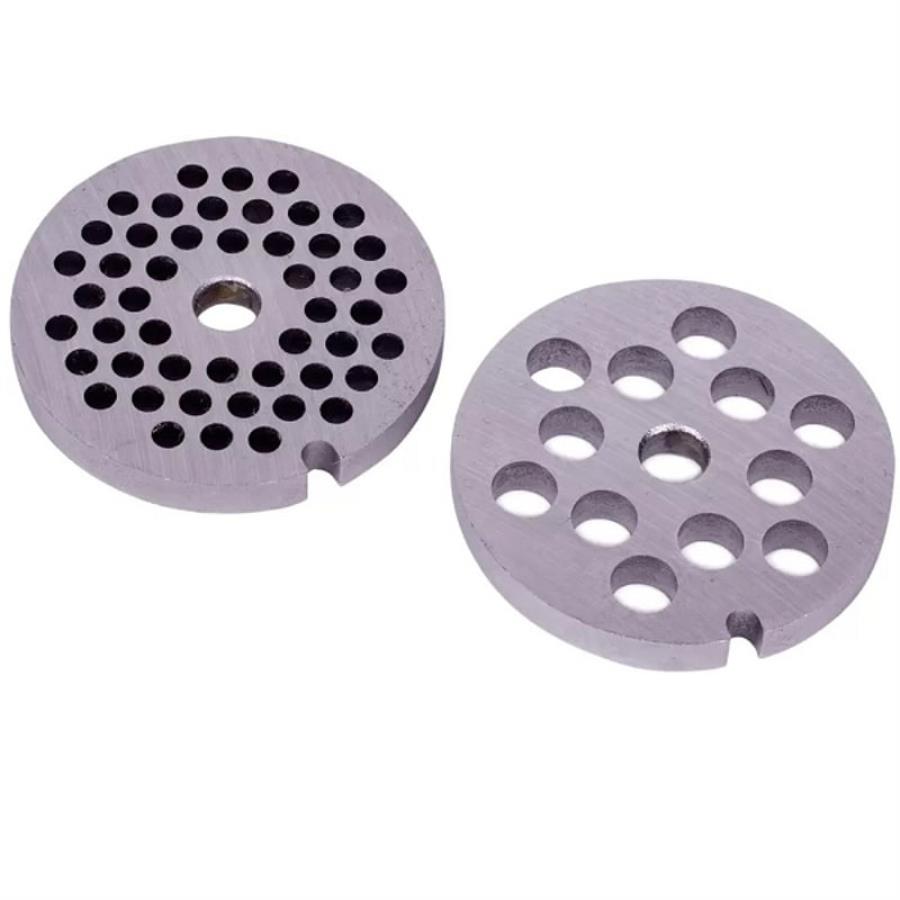 картинка Bosch 00629849 комплект решеток средняя 4мм и крупная 8мм для мясорубки MFW45020/02, MFW45120/01 от магазина Интерком-НН