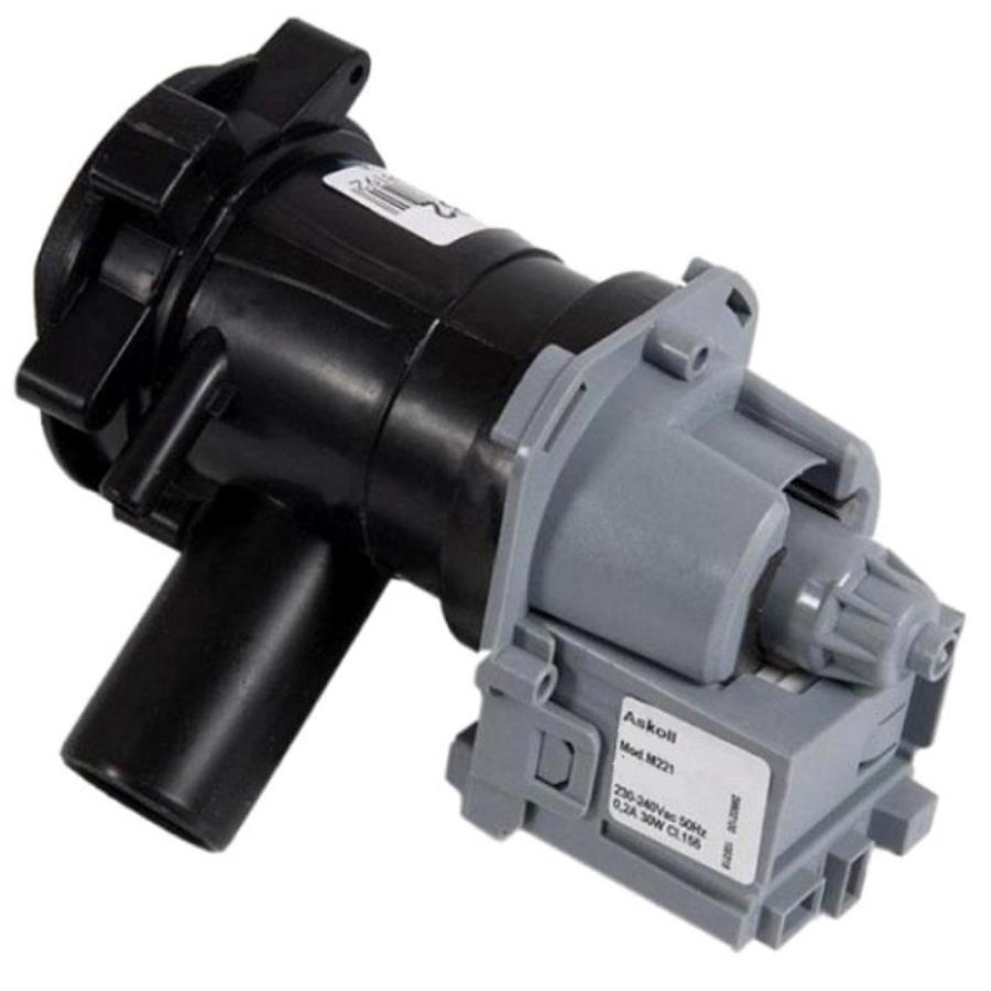 картинка Askoll 144978 сливной насос (помпа) 30Вт в сборе с улиткой и фильтром для стиральной машины от магазина Интерком-НН