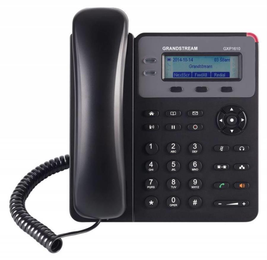 картинка Телефон IP Grandstream GXP-1610 серый от магазина Интерком-НН