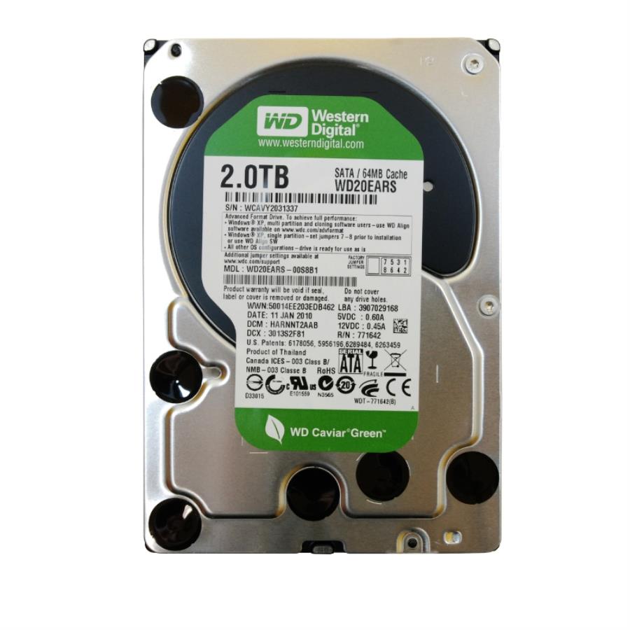 картинка Жесткий диск Western Digital 2000 Gb 64 Mb SATA-II WD20EARS от магазина Интерком-НН