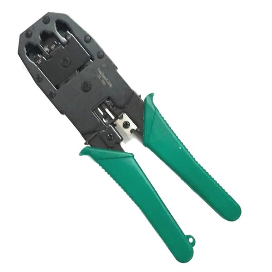 картинка Инструмент TL-200 (HT-200) для обжима (кримпер) P8C/RJ45,6P6C/RJ12,6P4C/RJ11,6P2C,4P4C,4P2C от магазина Интерком-НН