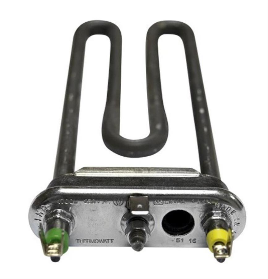 картинка Thermowatt C00087188 ТЭН 1700Вт, 170мм с отверстием под датчик, изогнутый для стиральных машин  от магазина Интерком-НН