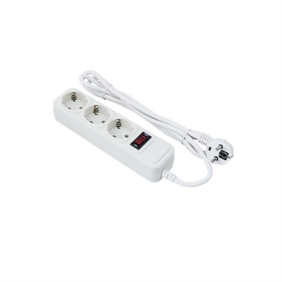 картинка Сетевой фильтр ExeGate 3 розетки 1,8 м, евровилка, белый (SP-3-1.8W) от магазина Интерком-НН