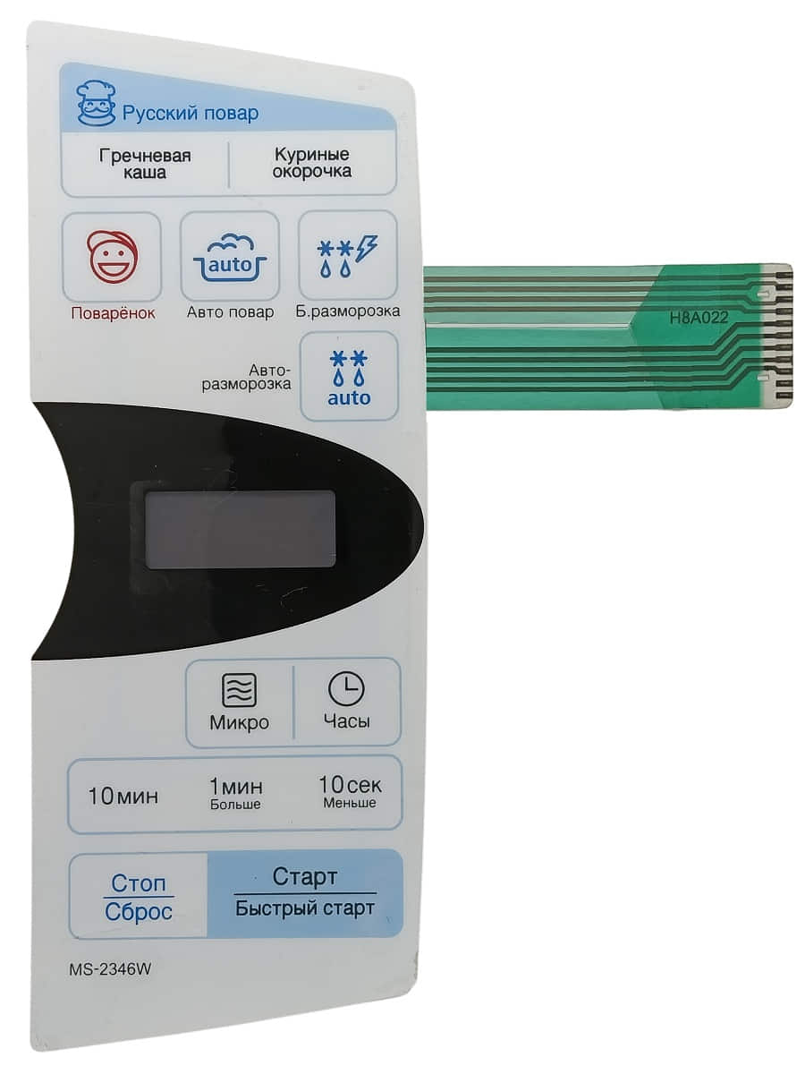 картинка LG 350681A022A Сенсорная панель управления СВЧ печи MS-2346W, SMS-2346W 11pin от магазина Интерком-НН