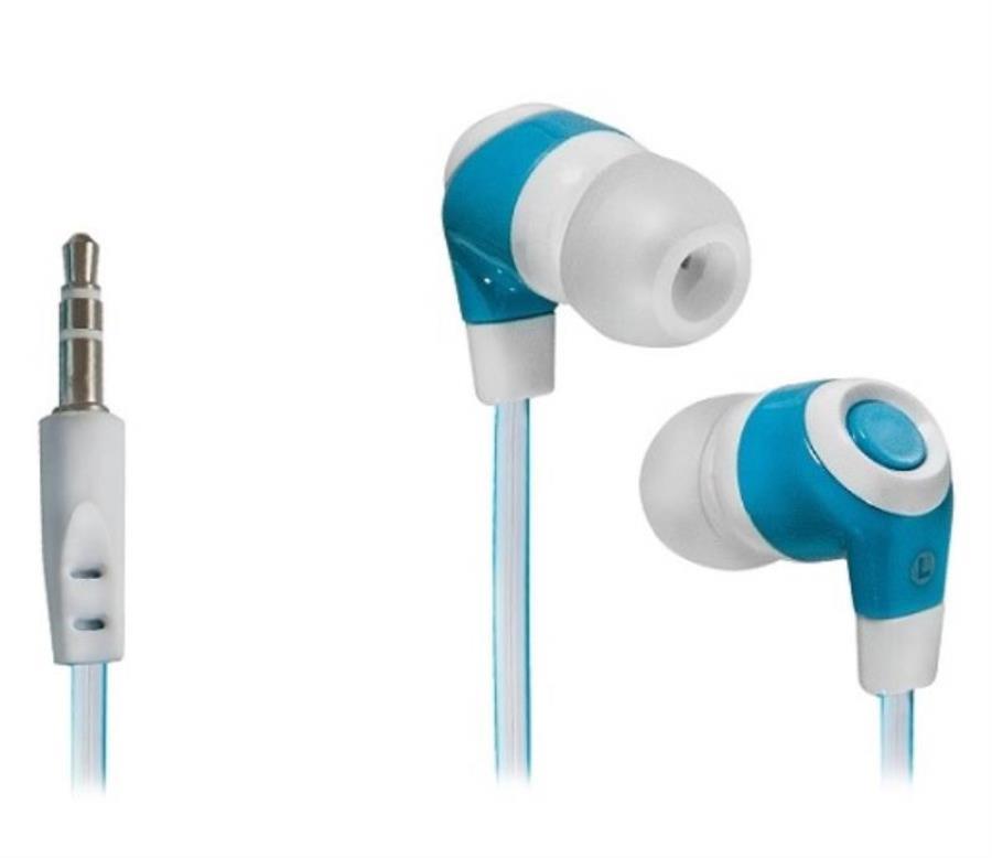картинка Defender Trendy 702 (63702) Наушники вставки, бело-голубые от магазина Интерком-НН