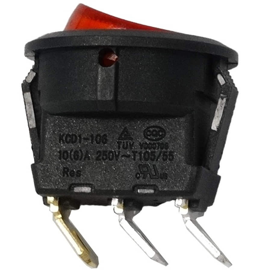 картинка Redmond RCM-M1528-KV (KCD1-106) переключатель клавишный ON-OFF с подсветкой для кофеварки RCM-M1528 от магазина Интерком-НН