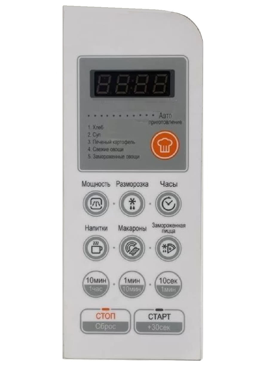 картинка Daewoo TH-KOR-6L2B3S Сенсорная панель, мембрана для микроволновой печи СВЧ KOR-6L2BW от магазина Интерком-НН