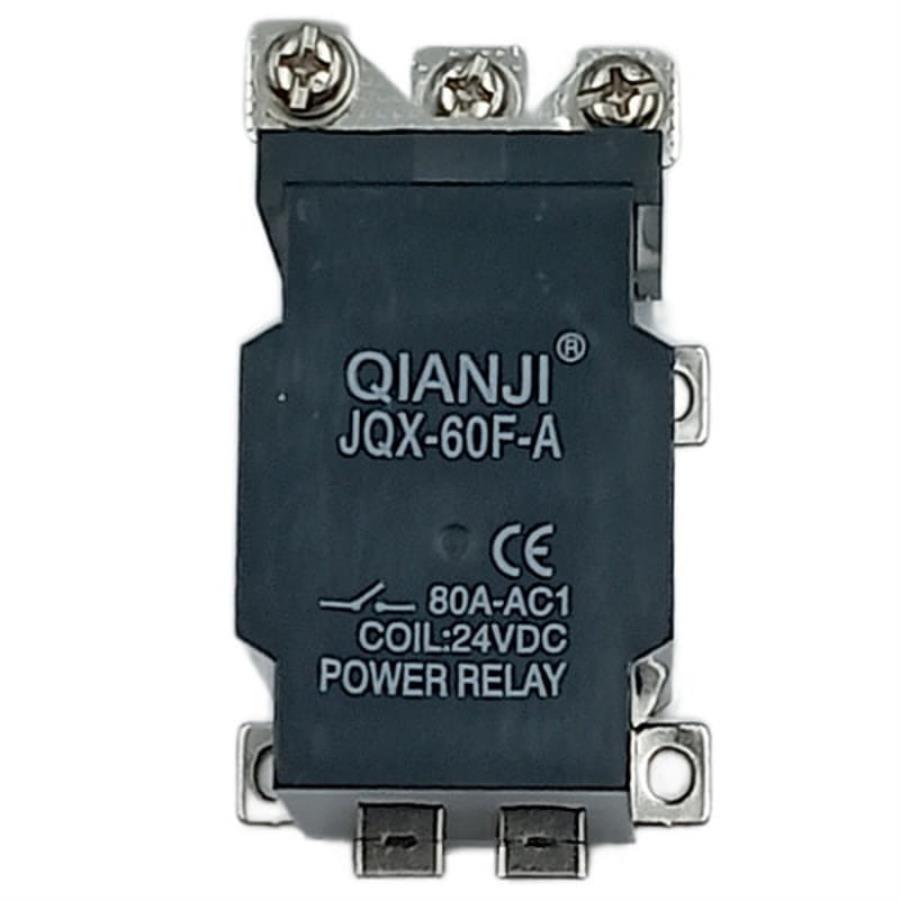 картинка Силовое реле Qianji JQX-60F-A управление 24VDC, контакты 250В 80А от магазина Интерком-НН