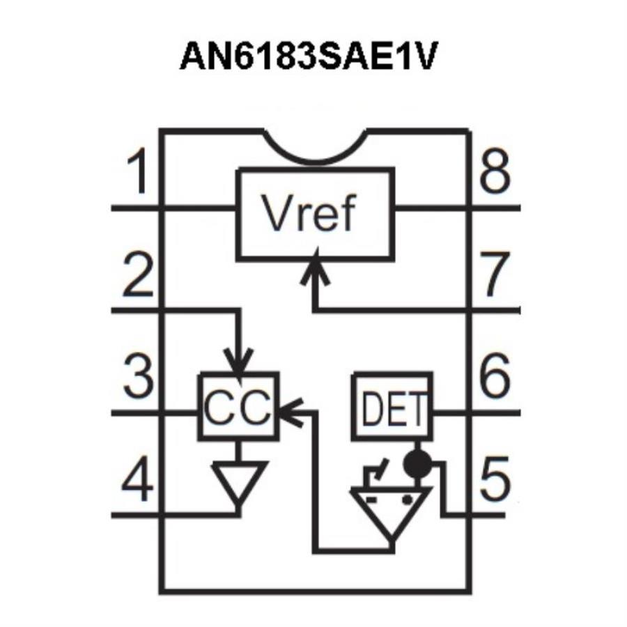 картинка Panasonic AN6183SAE1V  микросхема для телефона KX-NT321 от магазина Интерком-НН