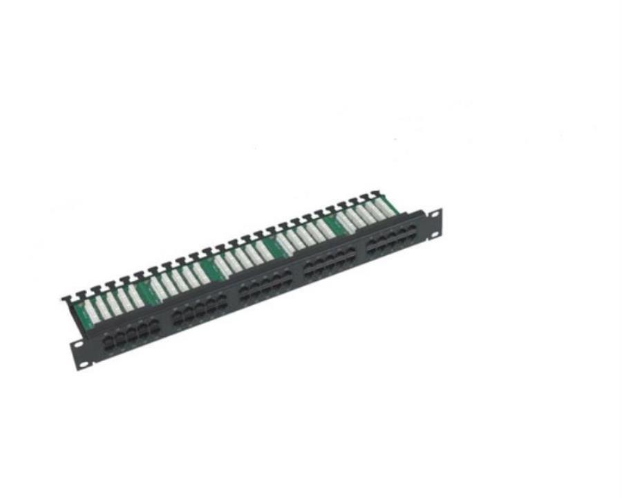 картинка WT-2052 Патч-панель 19", 50 портов RJ-45, кат.3, 1U от магазина Интерком-НН