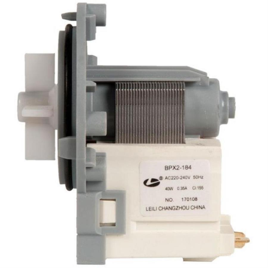 картинка LEILI C00301531 (BPX2-184) мотор сливного насоса (помпа) 40Вт, 0,35А для стиральной машины от магазина Интерком-НН