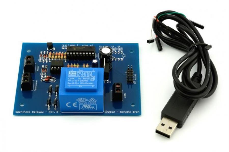 картинка OpenTherm-Gateway-USB шлюз мониторинга и администрирования котла по протоколу OpenTherm через USB от магазина Интерком-НН