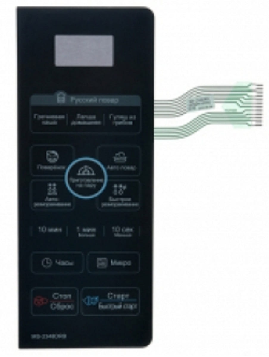 картинка LG MFM55440301 Сенсорная панель управления СВЧ MS-2348BS черный 12pin от магазина Интерком-НН