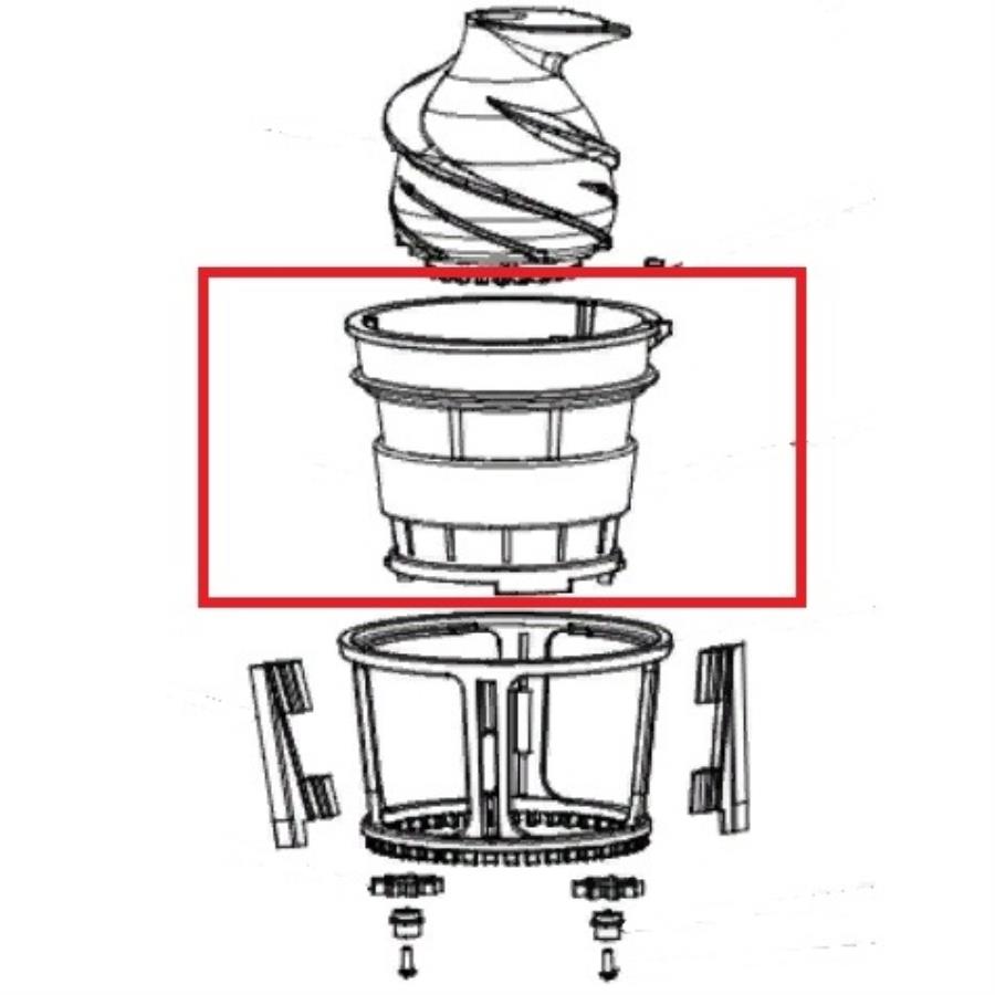 картинка Redmond RJ-910S-SF2 сетчатый фильтр тип 2 для соковыжималки RJ-910S  от магазина Интерком-НН