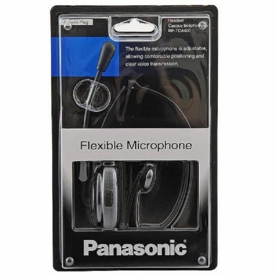 картинка Panasonic RP-TCA400E-K гарнитура для проводных и DECT телефонов разъем 2,5 мм от магазина Интерком-НН