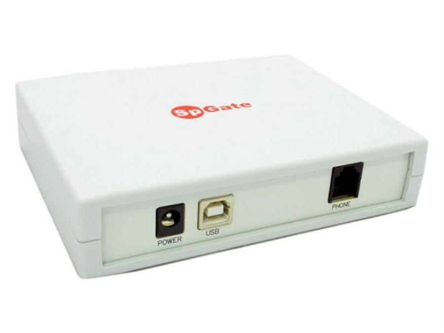 картинка SpGate 3G GSM-Шлюз для подключения аналогового телефонного аппарата или офисной АТС к сотовой сети  от магазина Интерком-НН