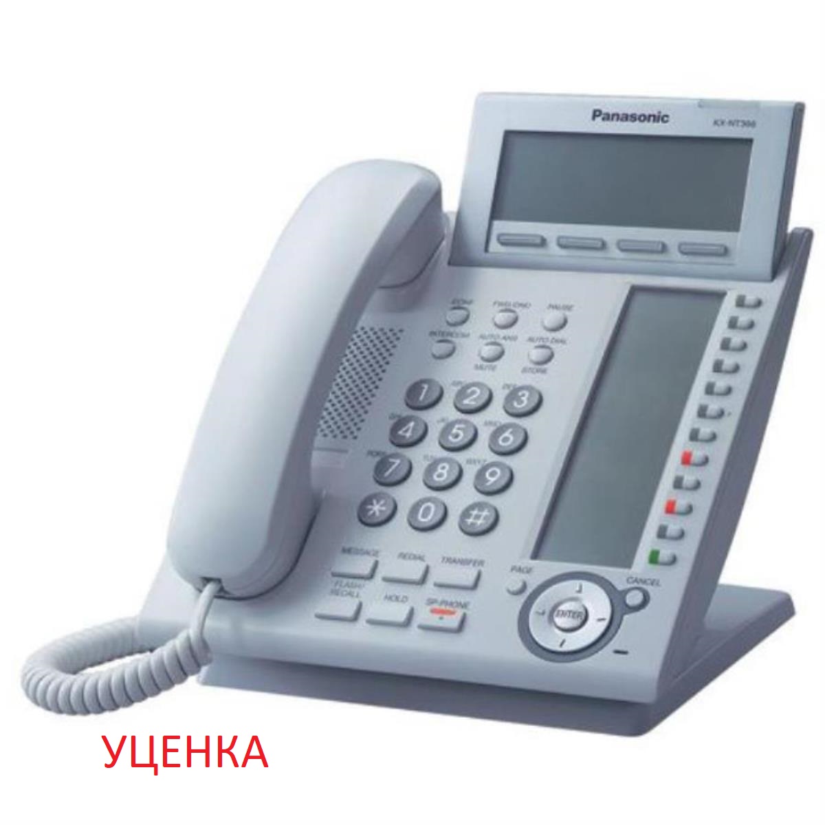 картинка Panasonic УЦЕНКА KX-NT366RU Системный IP-телефон   от магазина Интерком-НН