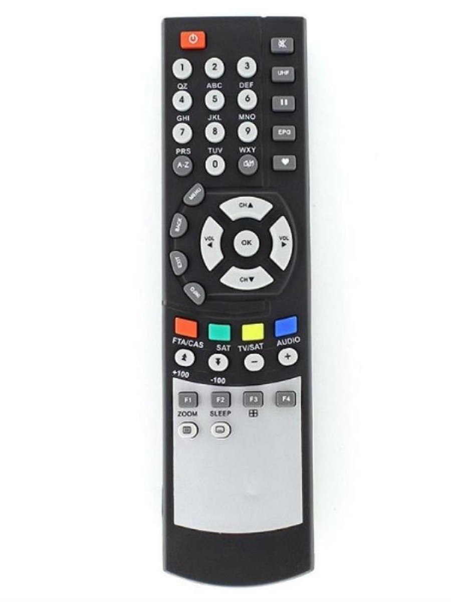 картинка Huayu DSR-8001 (11997) пульт дистанционного управления (ПДУ) для ресивера Golden Interstar WJ 350  от магазина Интерком-НН