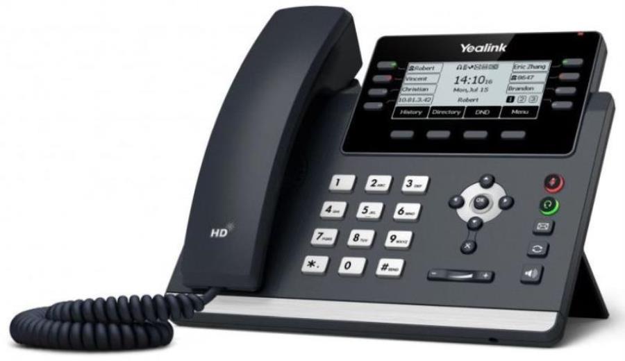 картинка Телефон SIP Yealink SIP-T43U черный от магазина Интерком-НН