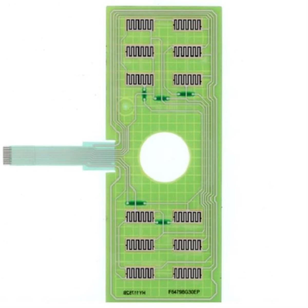 картинка Panasonic F630YBG40KZP Сенсорная панель для СВЧ (микроволновой печи) NN-DF383BZPE от магазина Интерком-НН