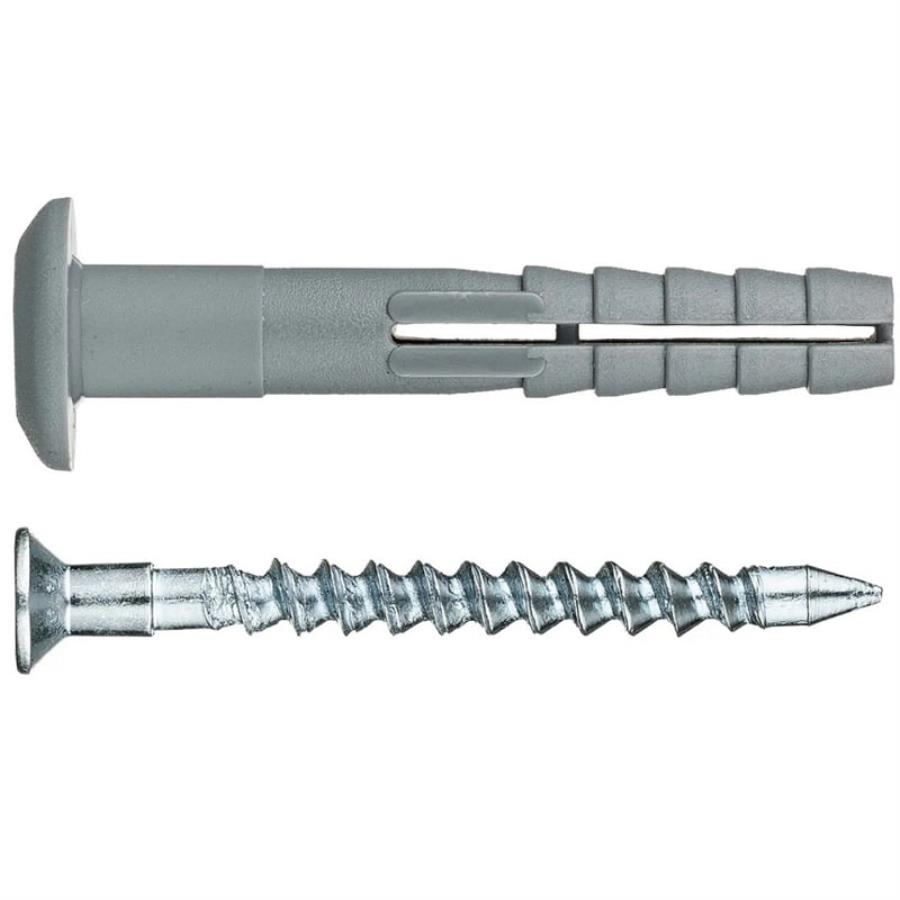 картинка Дюбель-гвоздь распорный SM-G 6х40 с грибовидным бортом (200шт) для быстрого монтажа  от магазина Интерком-НН