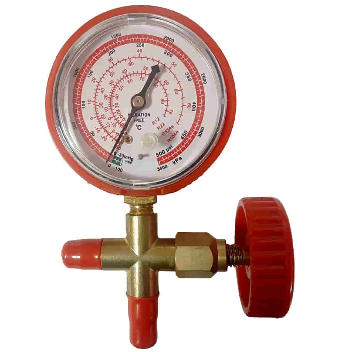 картинка DSZH CT-466H манометрический одновентильный коллектор высокого давления для работы с фреонами  от магазина Интерком-НН