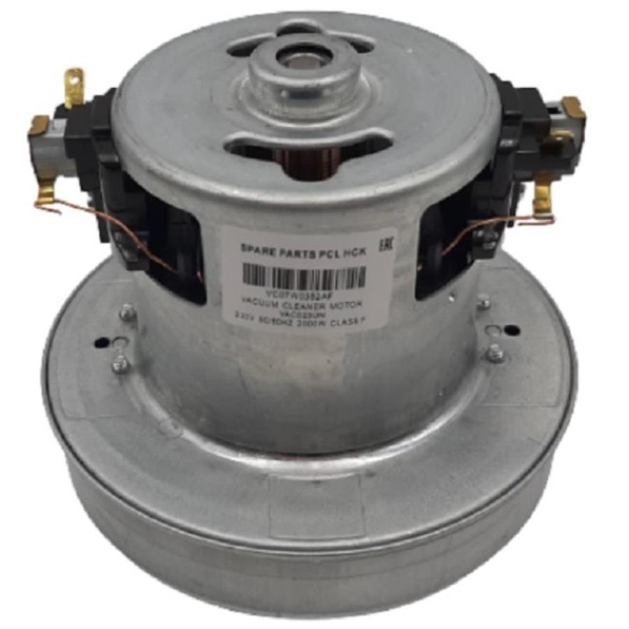 картинка Двигатель VAC023UN (PY-120) H=124мм, D=130мм, 2000Вт для пылесоса Samsung, Daewoo, Electrolux от магазина Интерком-НН