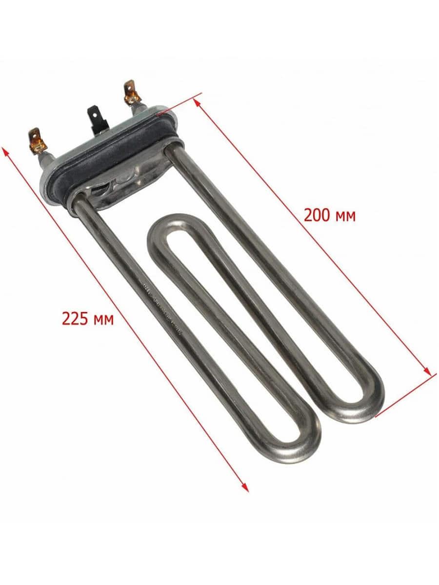 картинка Bleckmann 8001094518 ТЭН 2000Вт, 200мм с отверстием под датчик, прямой для стиральных машин Bosch  от магазина Интерком-НН