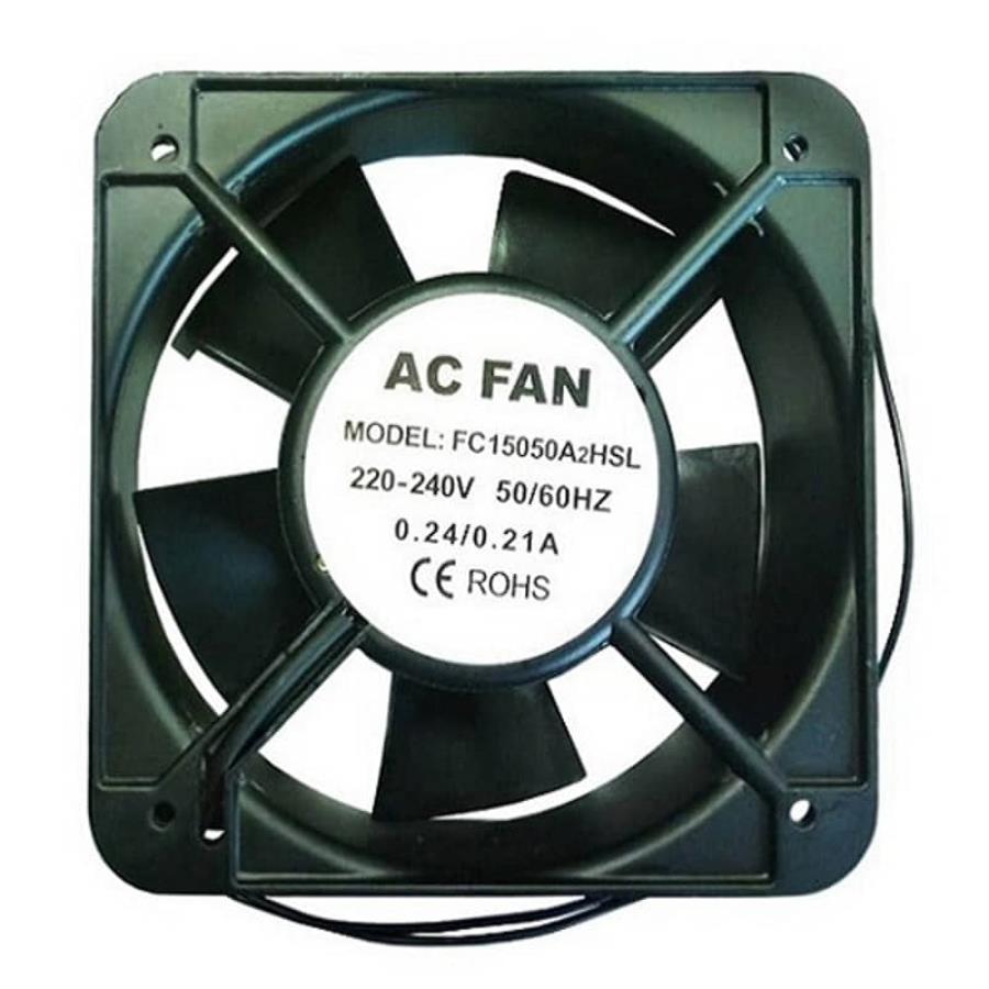 картинка Вентилятор FC15050A2HSL (15050A2HSL) 150х150х50, 220-240V, 50/60Hz, 0.24/0.21А для холодильника  от магазина Интерком-НН