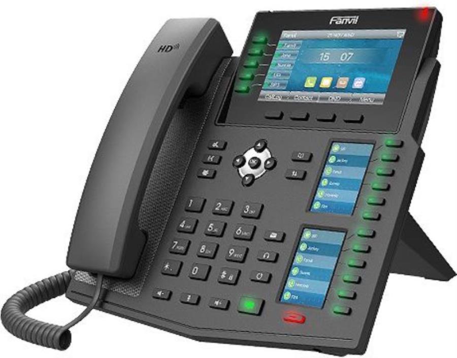 картинка Телефон IP Fanvil X6U черный от магазина Интерком-НН