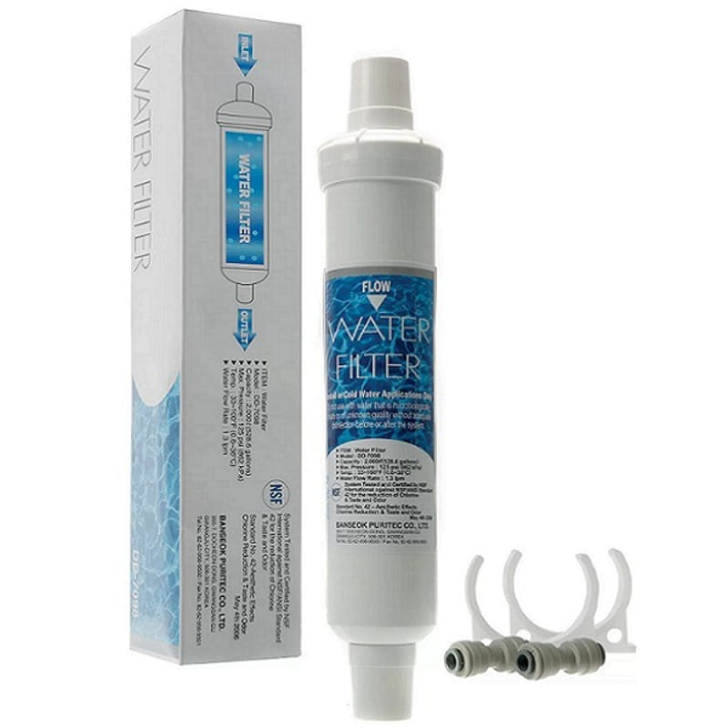 картинка Bosch 00750558 (DD-7098) фильтр внешний для очистки воды к холодильнику Side-by-Side KAN58.. от магазина Интерком-НН