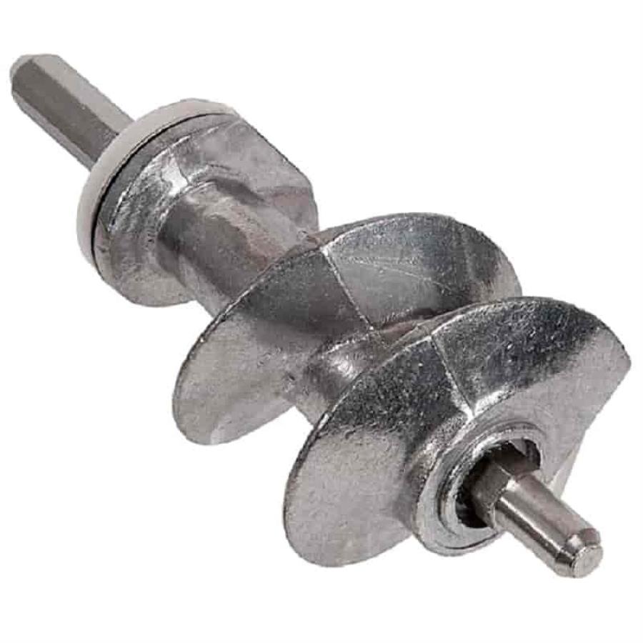 картинка Moulinex SS-989843 шнек в сборе с пластиковой втулкой, длинный шток для мясорубки от магазина Интерком-НН