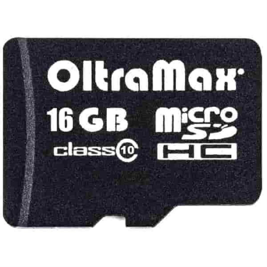 картинка Память microSDHC 16Gb OltraMax class10 без адаптера (OM0016GCSDHC10) от магазина Интерком-НН